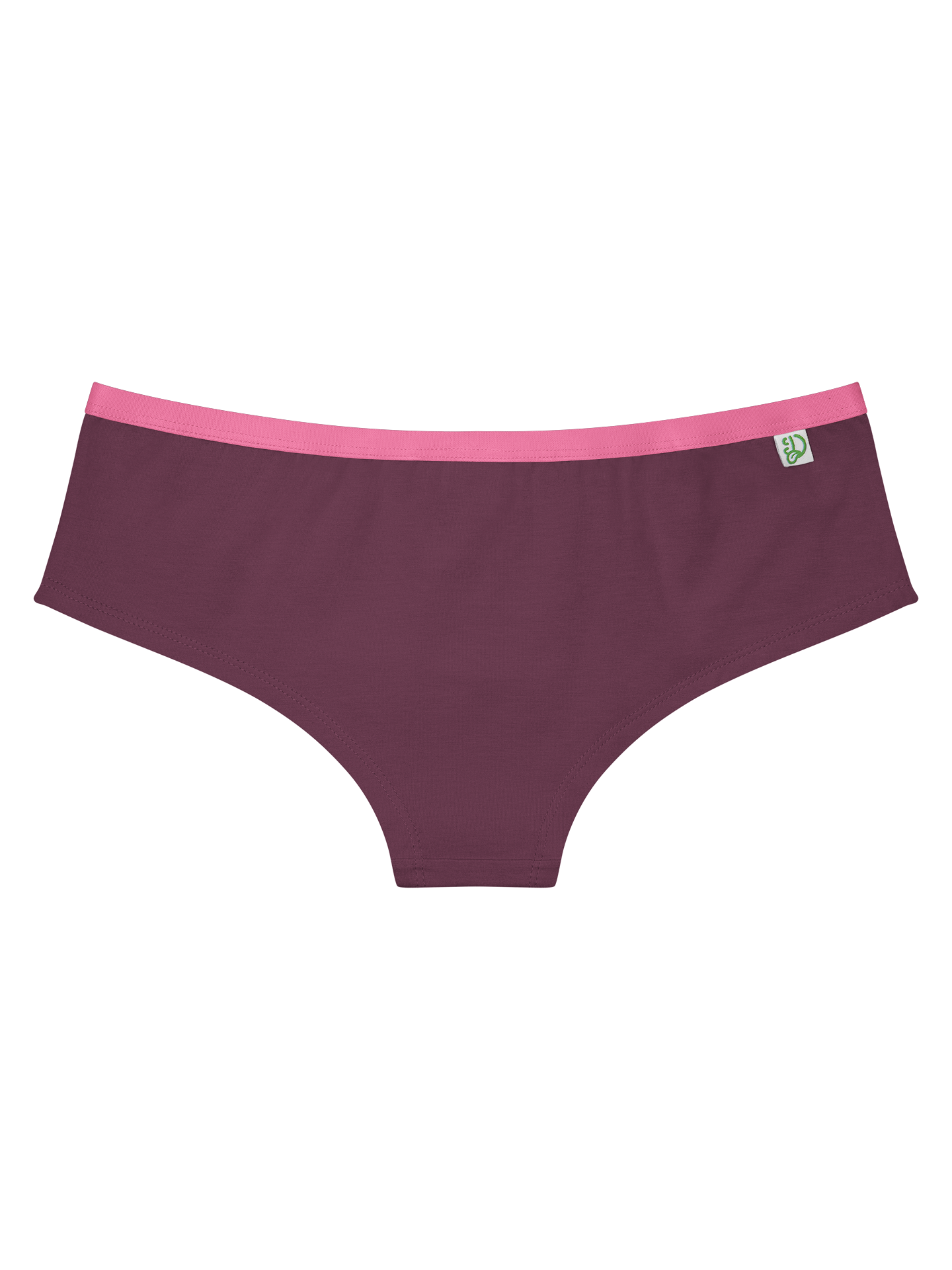 Burgundy Women's Hipster Briefs Dedoles
