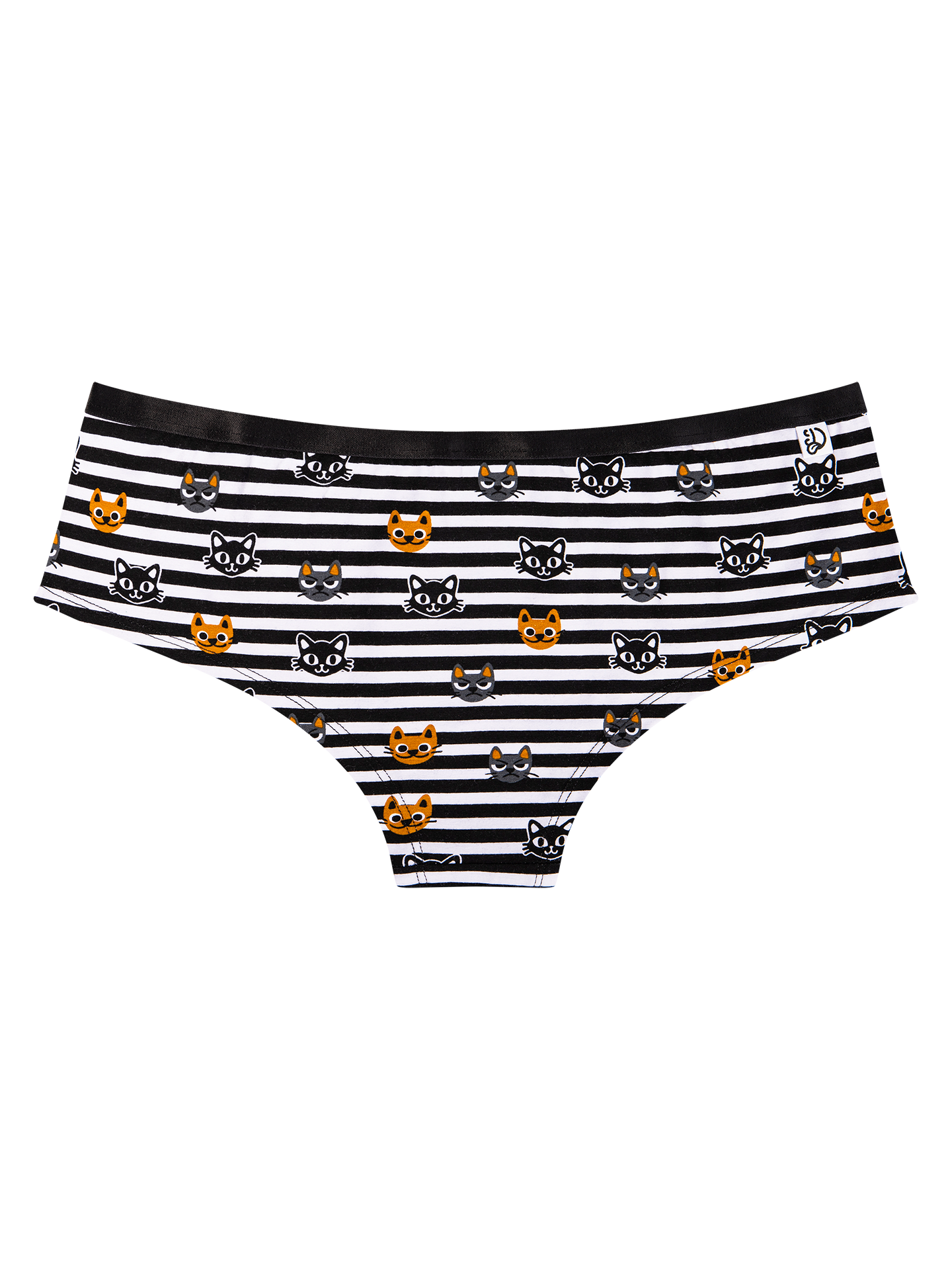 Women's Hipster Briefs Cats & Stripes Dedoles