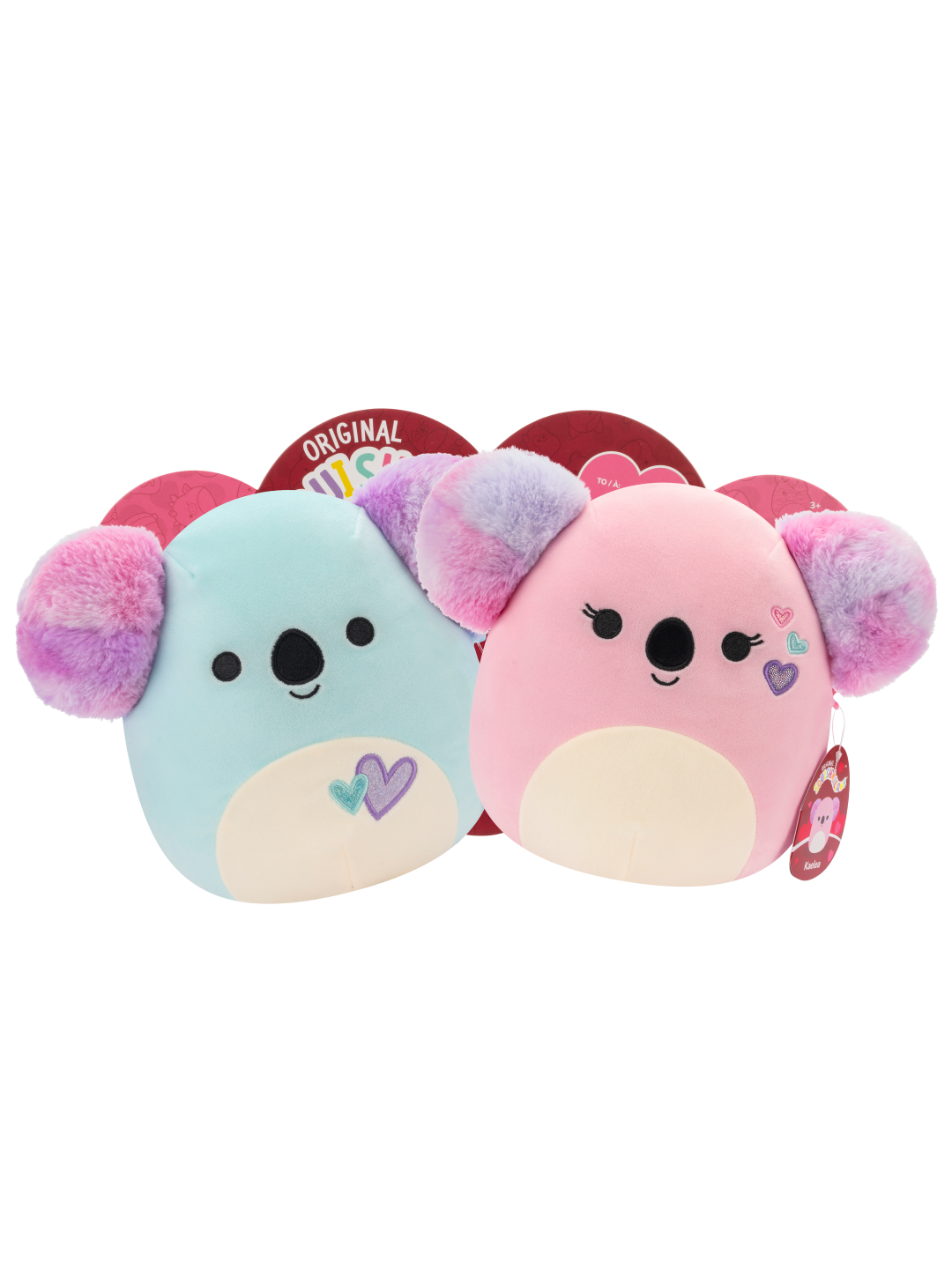 Peluche Squishmallows de 20 cm Kya & Kaelea les Koalas Dedoles