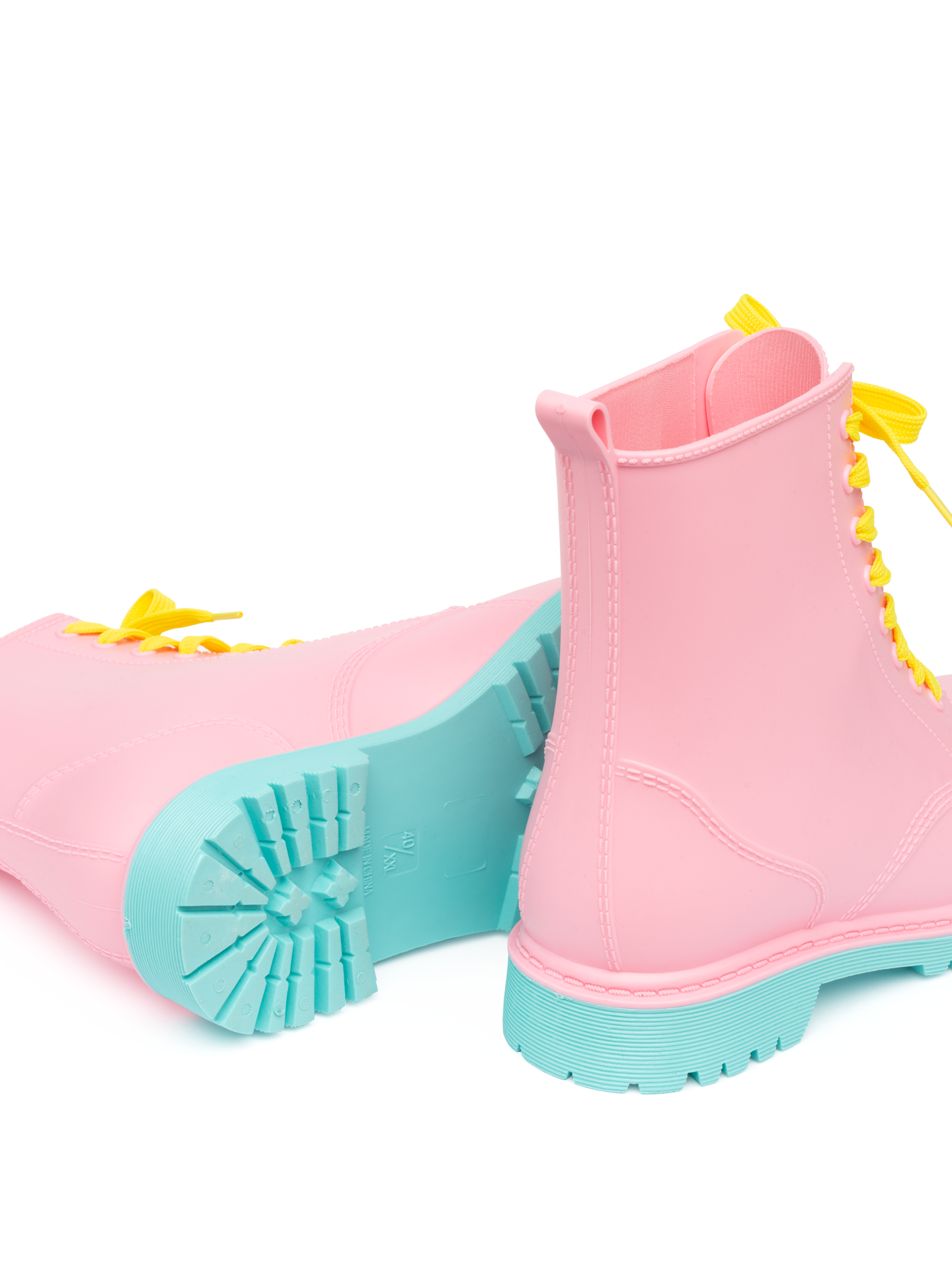 Pink Women's Rain Boots Dedoles