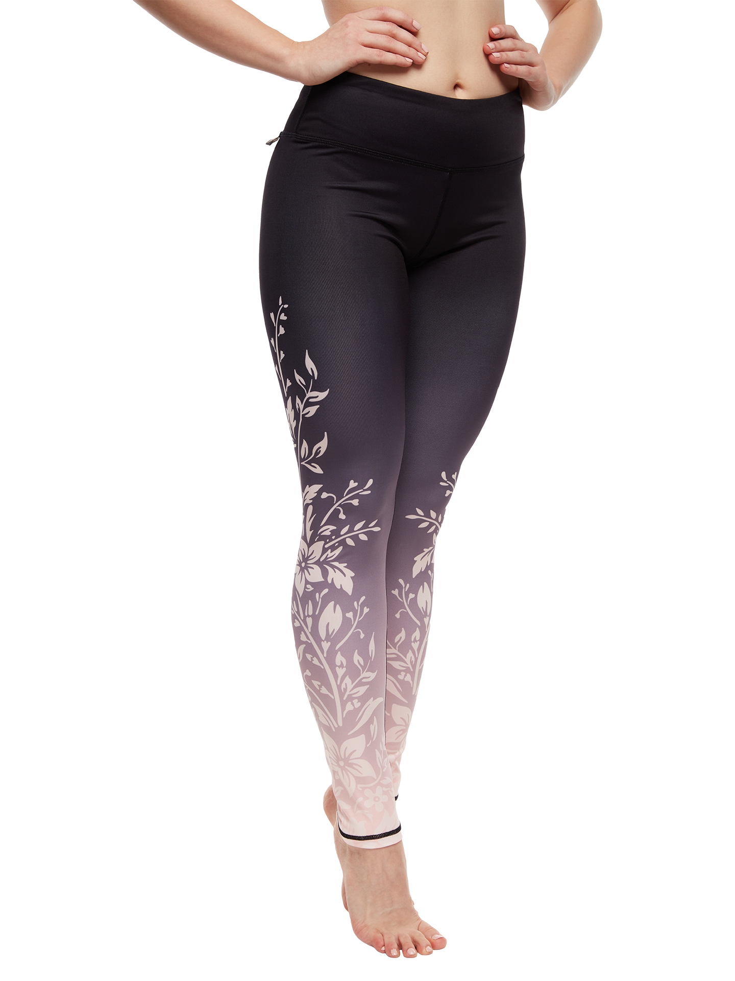 Gym Leggings Ombre Flowers Dedoles