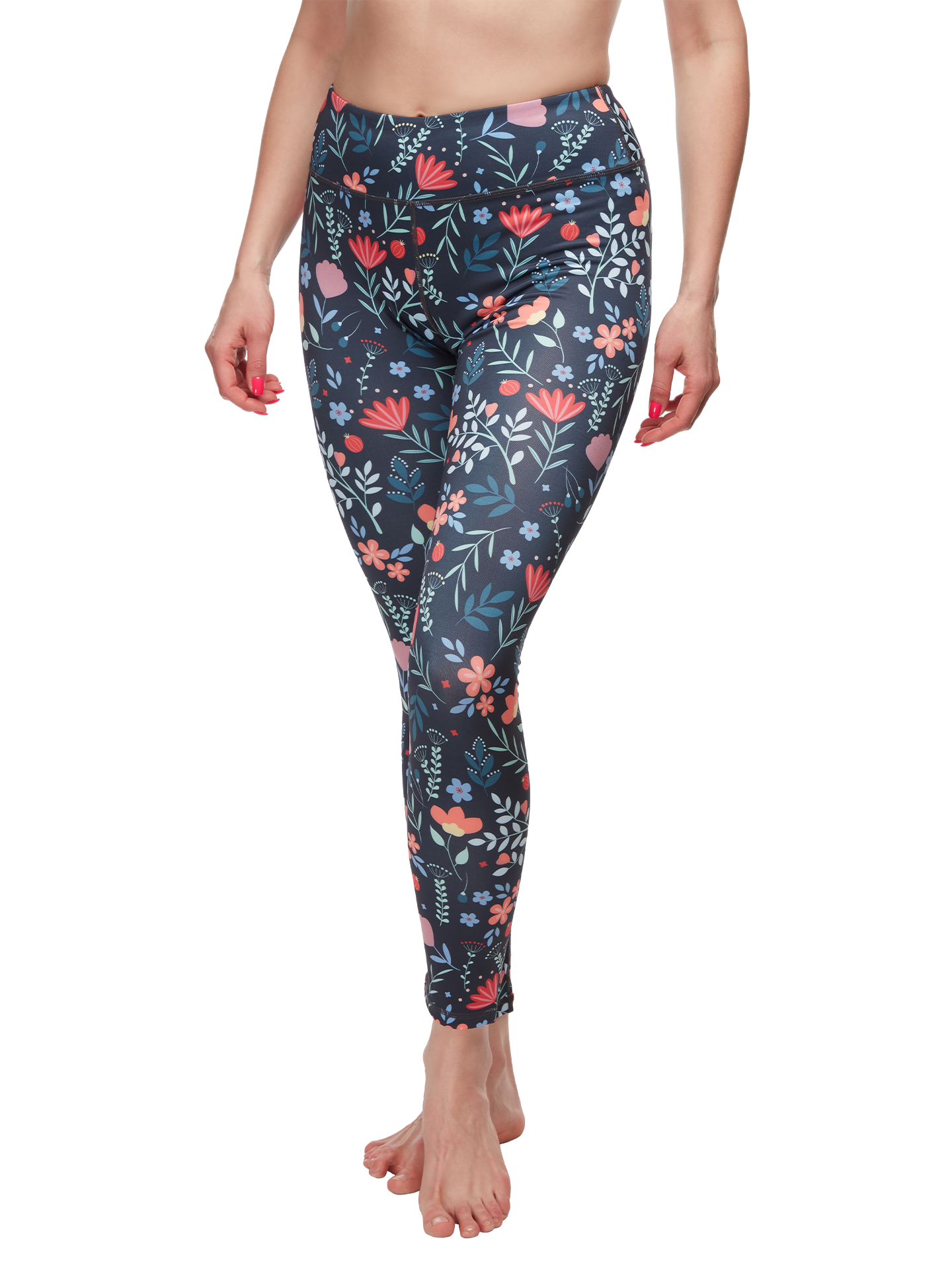 Gym Leggings Garden Flowers Dedoles