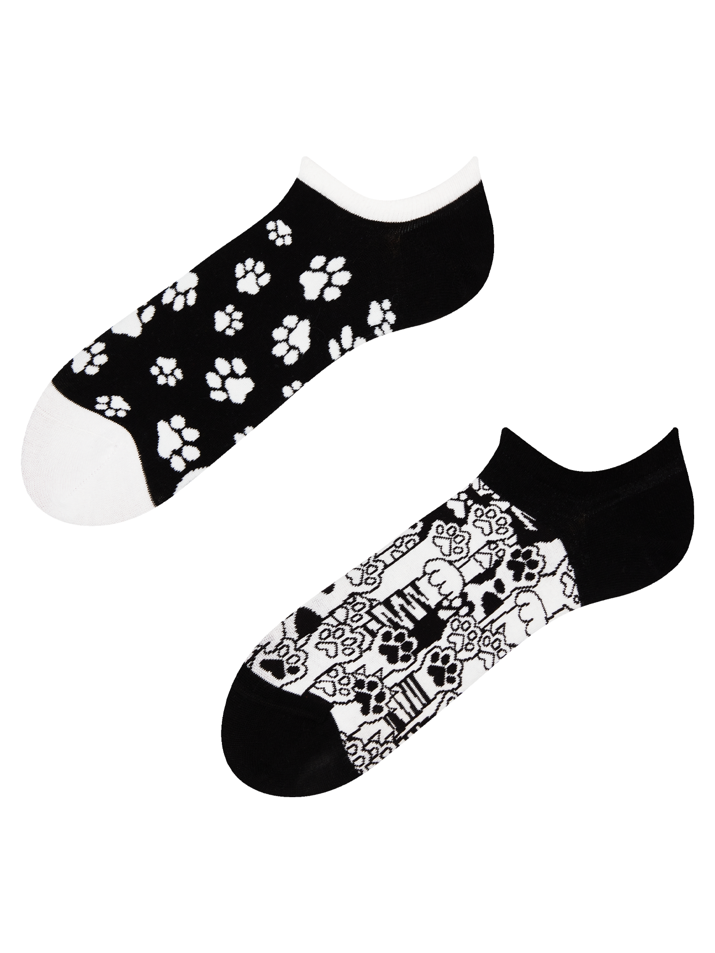 Sneaker Socks Cat Paws Dedoles