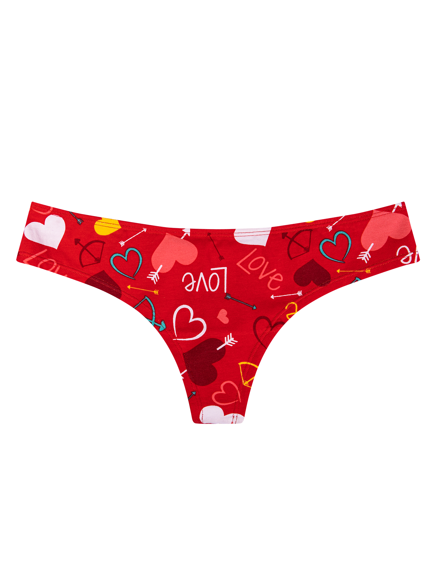 Women's Brazilian Panties Hearts Dedoles