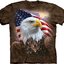 Kiárusítás Amerikai sas profilja póló