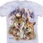 Pre dokonalý a originálny outfit T-shirt Cheerful Wolf Family
