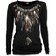 Dedoles oryginalny prezent Ladies' T-shirt Feather Necklace