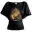 Lifestyle-Foto Damen T-Shirt Volant Assassins Creed Logo