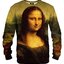 Zľava Mikina bez kapucne Mona Lisa