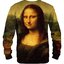 Výnimočný darček od Dedoles Mikina bez kapucne Mona Lisa