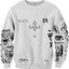 Lifestyle foto Sweatshirt Tattoos of Justin Bieber