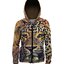 Geschenk von Dedoles Sweatshirt mit Reißverschluss Gemalter Leopard