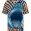 Lifestyle-Foto T-Shirt mit kurzen Ärmeln Der weiße Hai