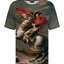 Pre dokonalý a originálny outfit Tričko s krátkym rukávom Napoleon pri prechode Álp