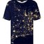 Potěšte se tímto kouskem Dedoles Tričko s krátkým rukávem Noční obloha