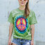 Kedvezmény Tie-Dye béke póló