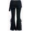 Lifestyle foto Dámske nohavice 2v1 Čierna