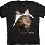 Foto Koszulka z krótkim rękawem Kot Tupac 