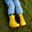 Tip na darček Bottes de pluie jaune or rigolotes pour enfants