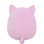 Výpredaj SQUISHMALLOWS Ružová trblietavá mačka Celenia, 20 cm