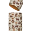 Lifestyle foto Ensemble bonnet tricoté léger / cache-cou rigolo pour enfants Ours affamé