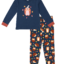 Foto Lustiger Pyjama für Kinder Igel und Pilze 