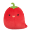 Výnimočný darček od Dedoles Squishmallows Christo il peperoncino rosso con occhi birichini, 20 cm