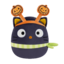 Hľadáte originálny a nezvyčajný darček? Obdarovaného zaručene prekvapí Squishmallows Hello Kitty Halloween - Chococat, 20 cm