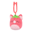 Szerezzen magának örömet ezzel a Dedoles darabbal SQUISHMALLOWS Kulcstartó – Olma, az epres cica, 9 cm