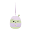 Zľava Portachiavi Squishmallows Latchmi il tè matcha latte color lavanda, 9 cm