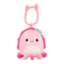 Tip na darček SQUISHMALLOWS Kľúčenka - Ružová sépia Auggie, 9 cm
