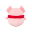 Pre dokonalý a originálny outfit Squishmallows Archie l'axolotl rosa con sciarpa morbida, 30 cm