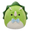 Zľava Squishmallows Tristan il triceratopo verde con pancia pelosa, 20 cm