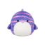 Lifestyle foto Squishmallows Tizziano lo squalo balena a righe viola, 30 cm