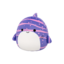 Tip na darček Squishmallows Tizziano lo squalo balena a righe viola, 30 cm
