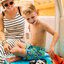 Looking for an original and unusual gift? The gifted person will surely surprise with Boys' Swim Shorts Vacation Panda