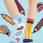Obrázok produktu Chaussettes rigolotes pour enfants Crayon