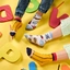 Výpredaj Chaussettes rigolotes pour enfants Crayon