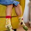 Lifestyle foto Весели детски чорапи Бръмбари и диви цветя