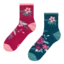 Zľava Chaussettes mi-mollet rigolotes Fleurs d'églantier