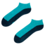 Zľava Tyrkysové členkové ponožky Stopa