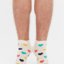 Výpredaj Vrolijke enkelsokken Kleurrijke hartjes