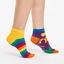 Výprodej Veselé kotníkové ponožky Pestrobarevná láska