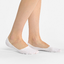 Lifestyle foto Памучни невидими чорапи, 3 чифта, класически бели