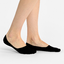 Výpredaj Памучни невидими чорапи, 3 чифта, класически черни