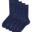Potešte sa týmto kúskom Dedoles Päťbalenie vysokých ponožiek Modrý Klasik