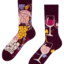 Geschenk von Dedoles Lustige Socken Rotwein