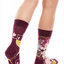 Foto Lustige Socken Rotwein 