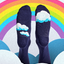 Hľadáte originálny a nezvyčajný darček? Obdarovaného zaručene prekvapí Regular Socks Clouds