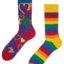 Potešte sa týmto kúskom Dedoles Chaussettes rigolotes Amour multicolore